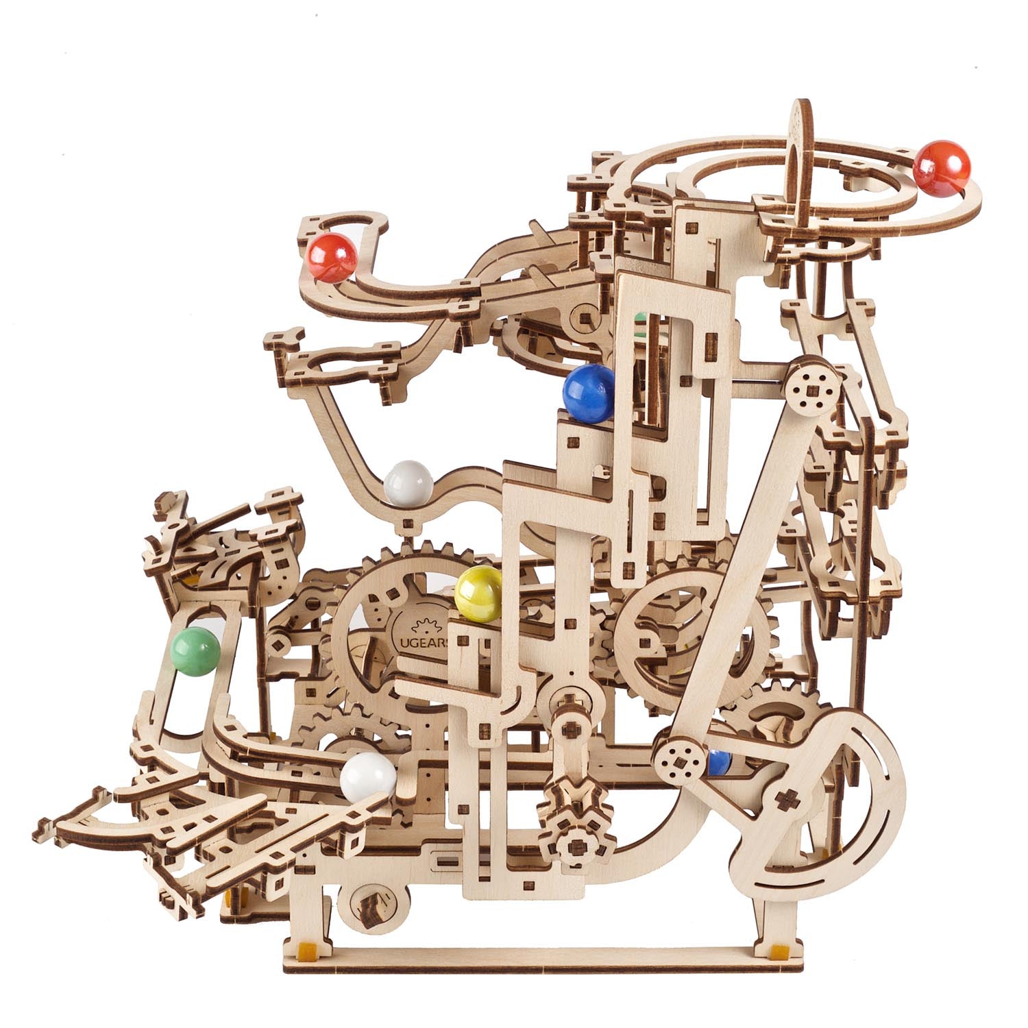 UGears Marble Run Tiered Hoist