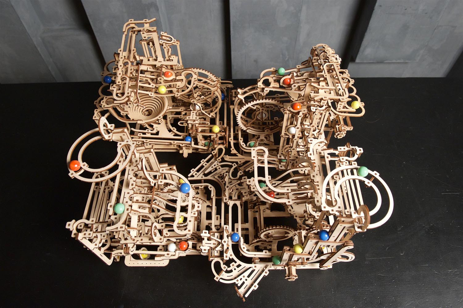 UGears Marble Run Tiered Hoist