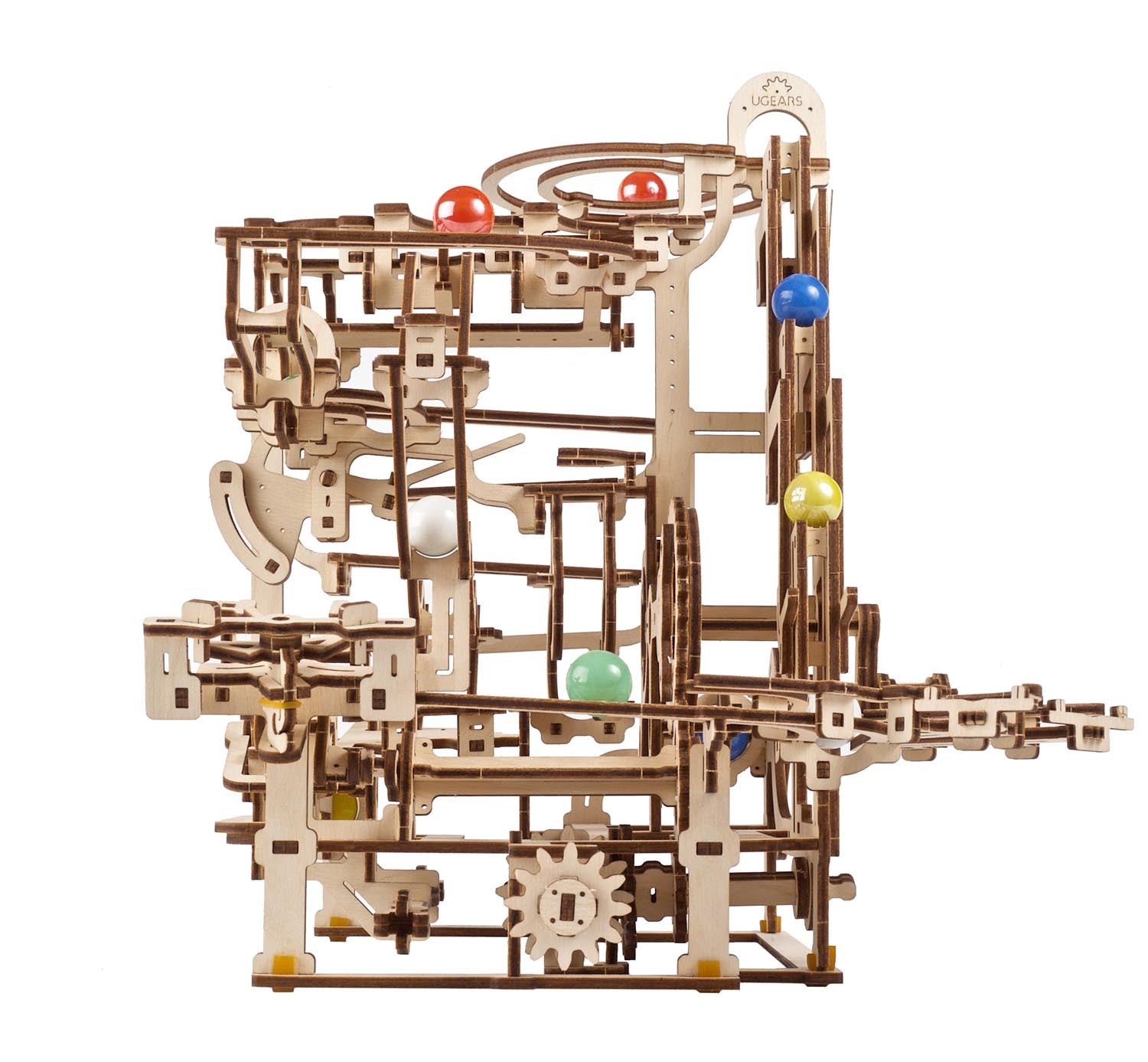 UGears Marble Run Tiered Hoist