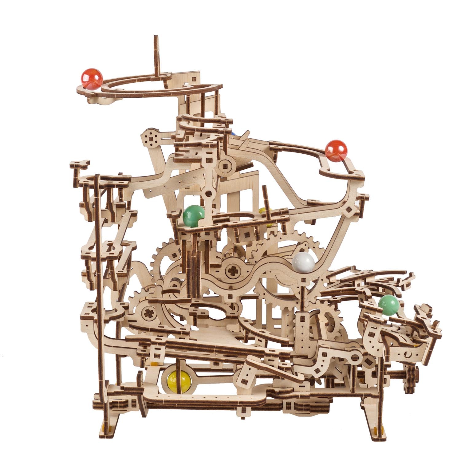 UGears Marble Run Tiered Hoist