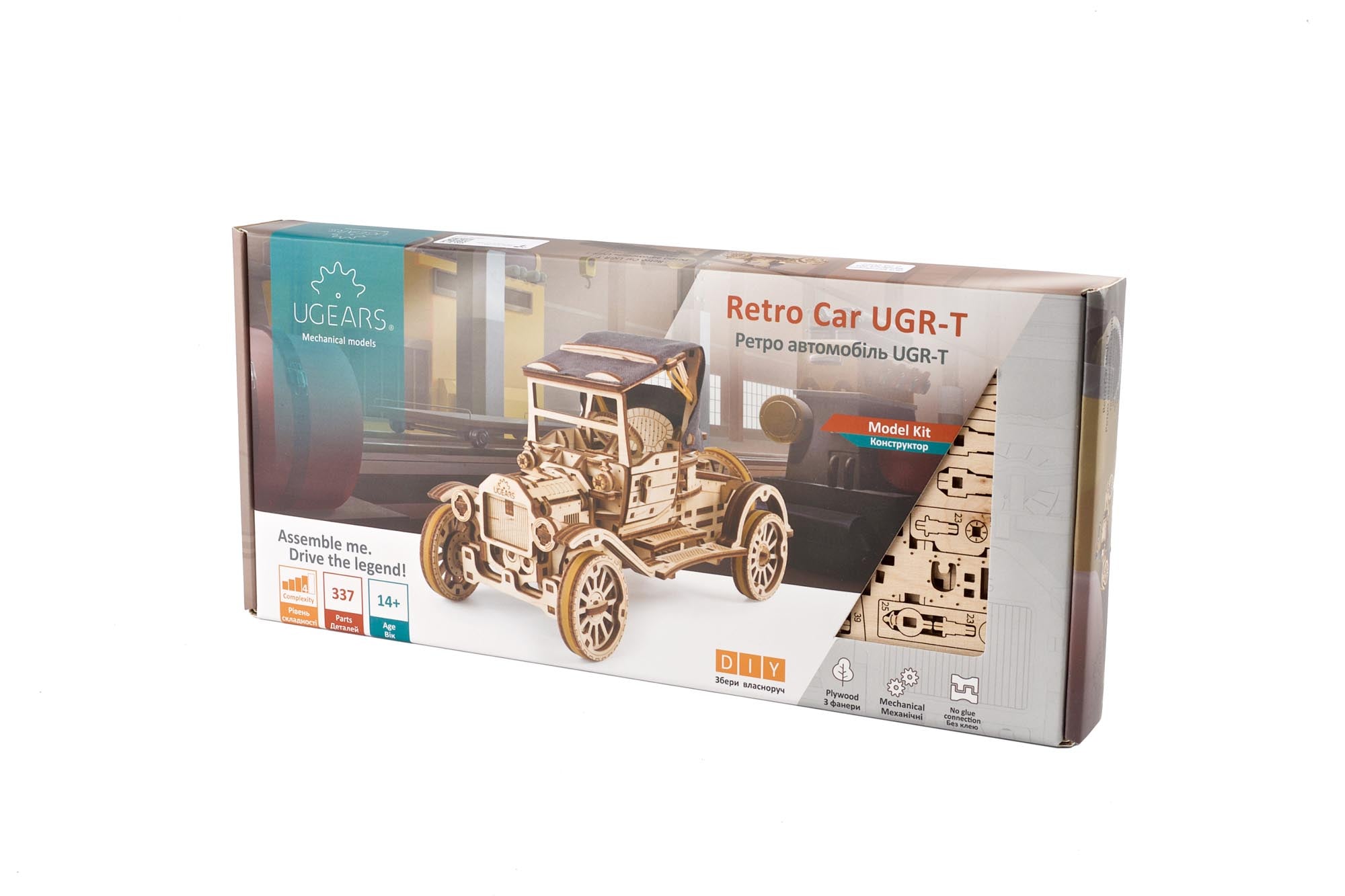 UGears Retro Car UGR-T