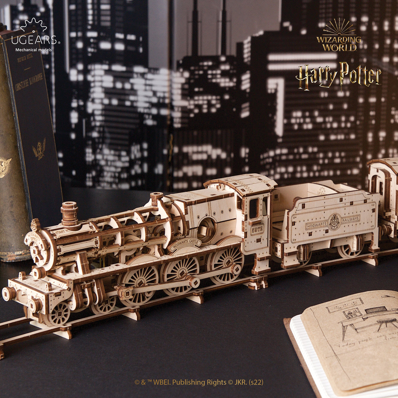 UGears Harry Potter Hogward TM Express