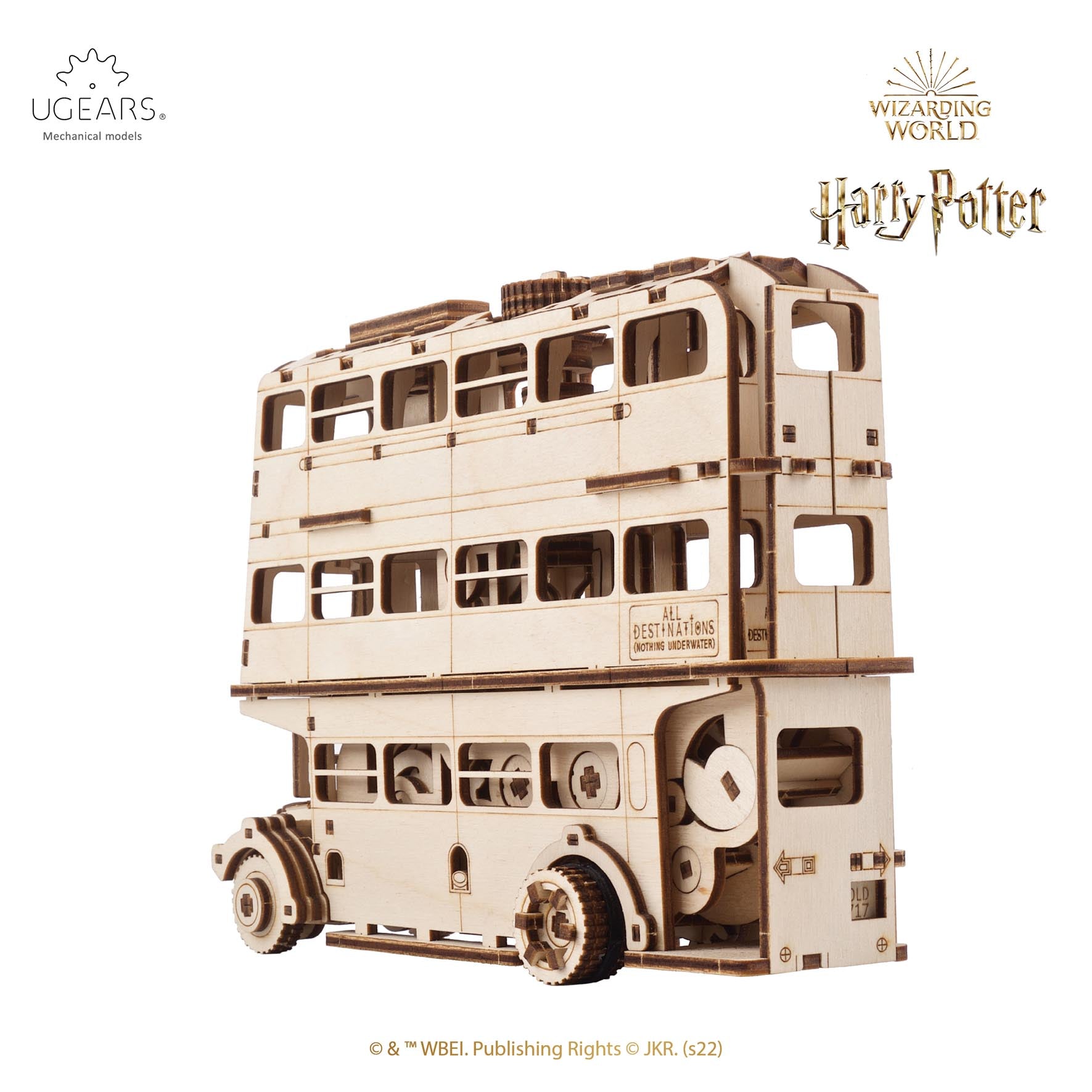 UGears Knight TM Bus Harry Potter