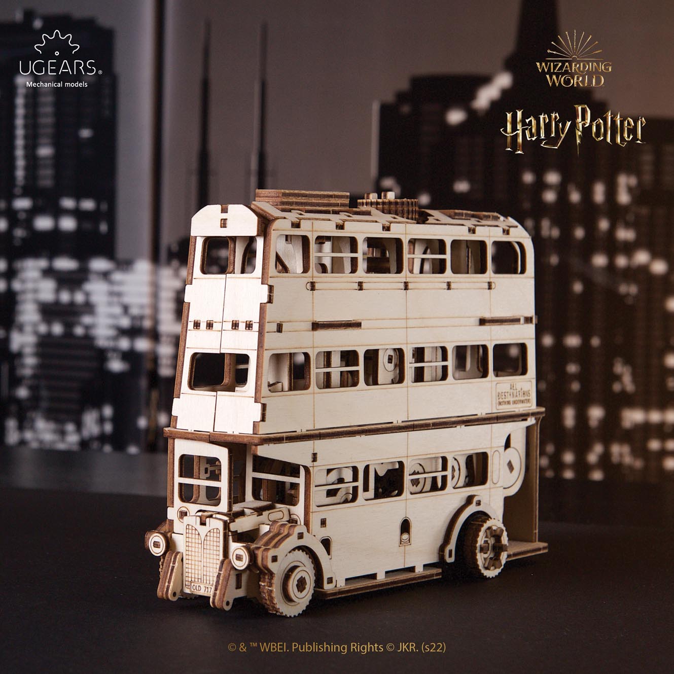 UGears Knight TM Bus Harry Potter