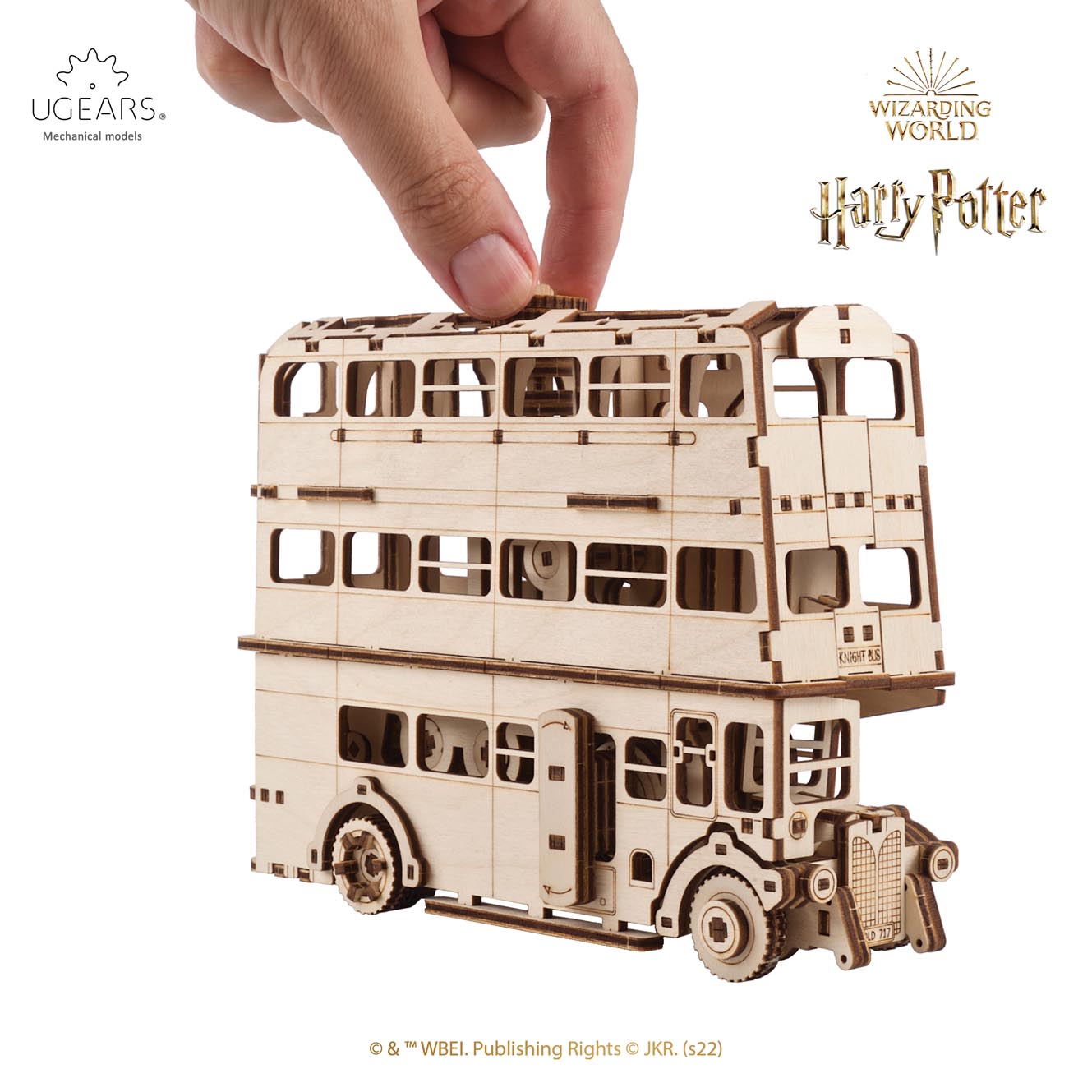 UGears Knight TM Bus Harry Potter