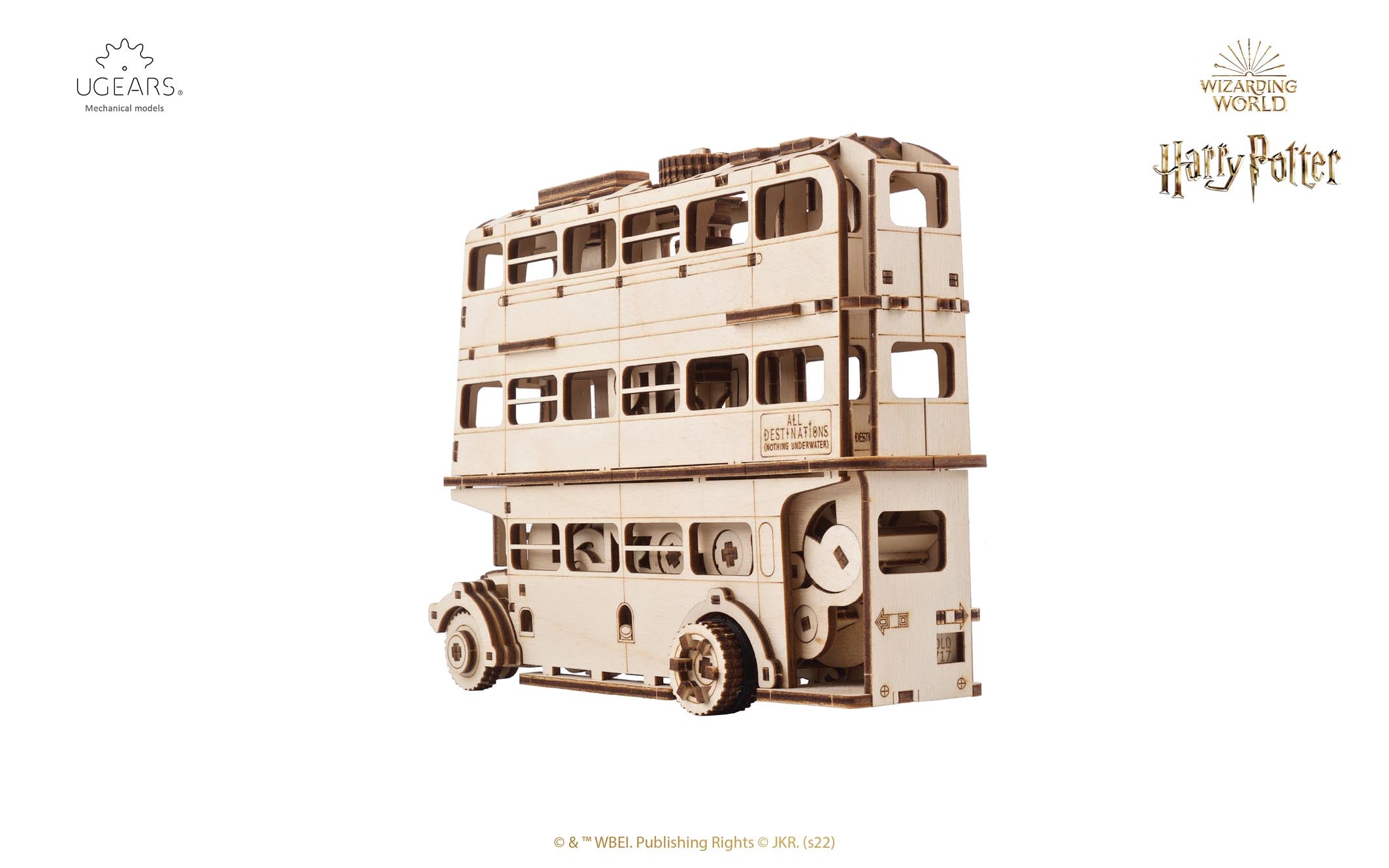 UGears Knight TM Bus Harry Potter