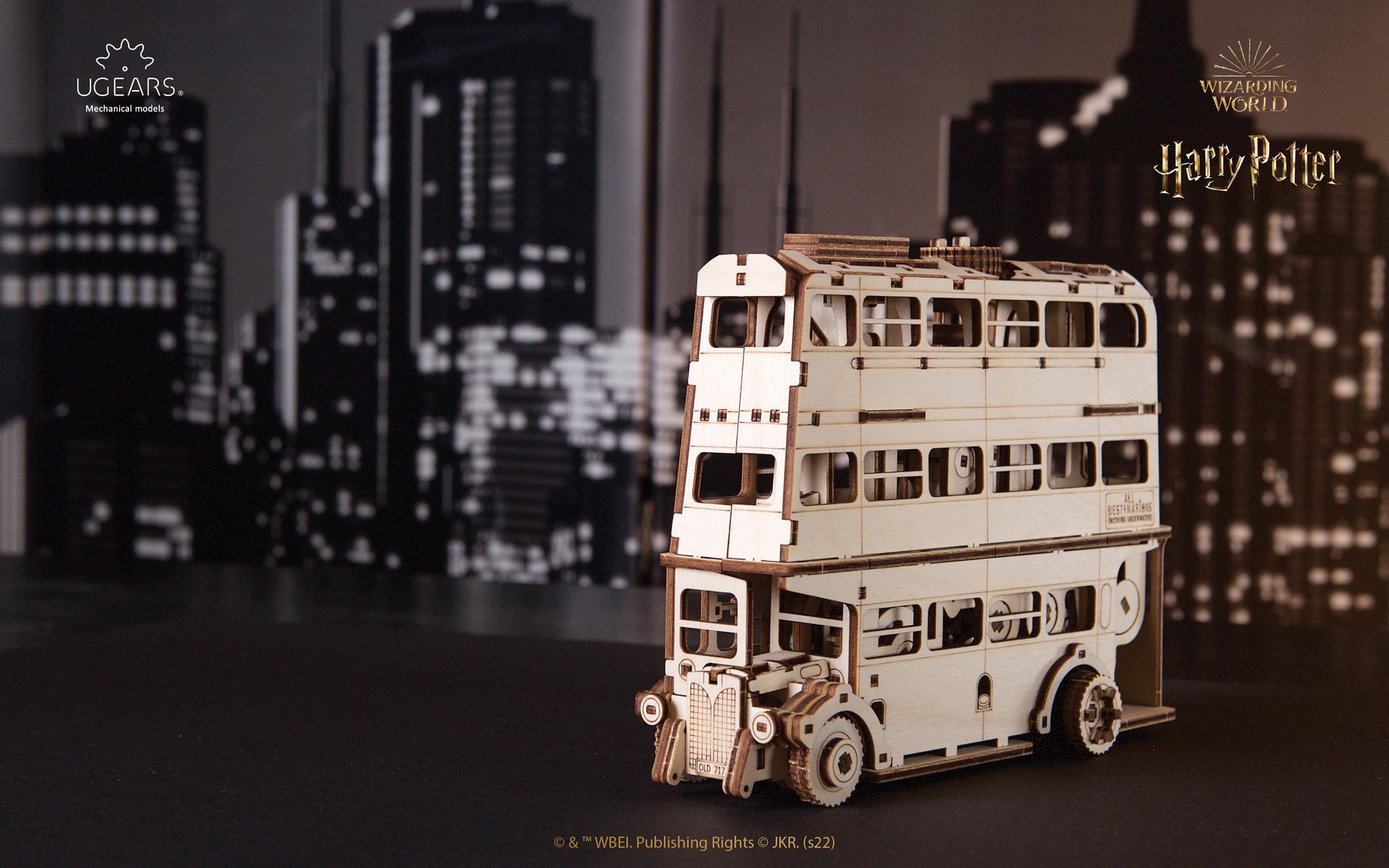 UGears Knight TM Bus Harry Potter