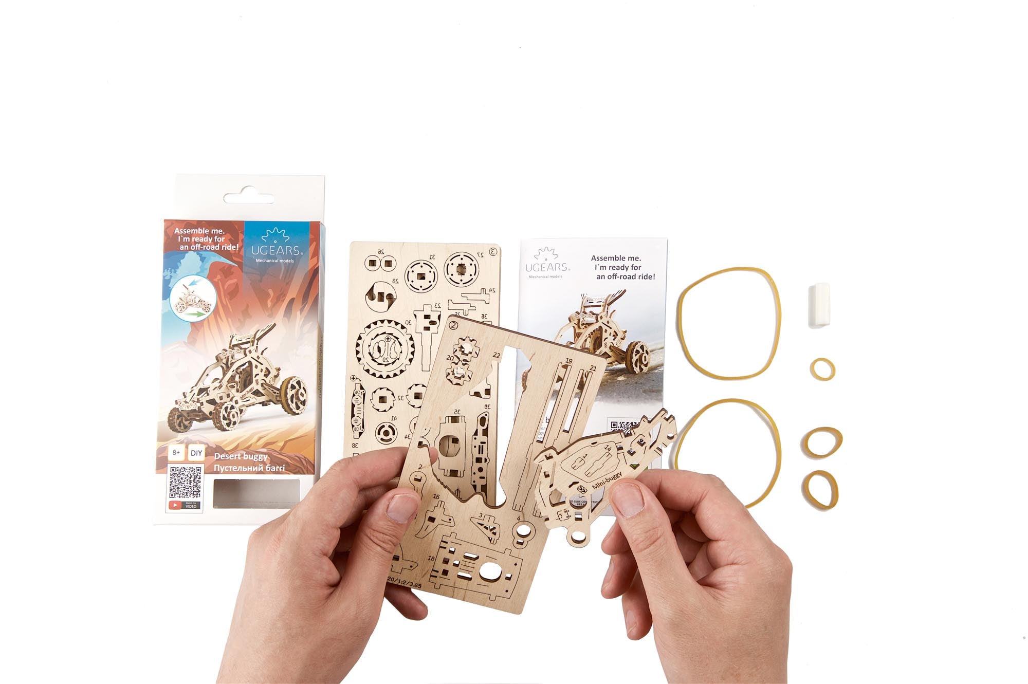 UGears Desert buggy Mechanical Model
