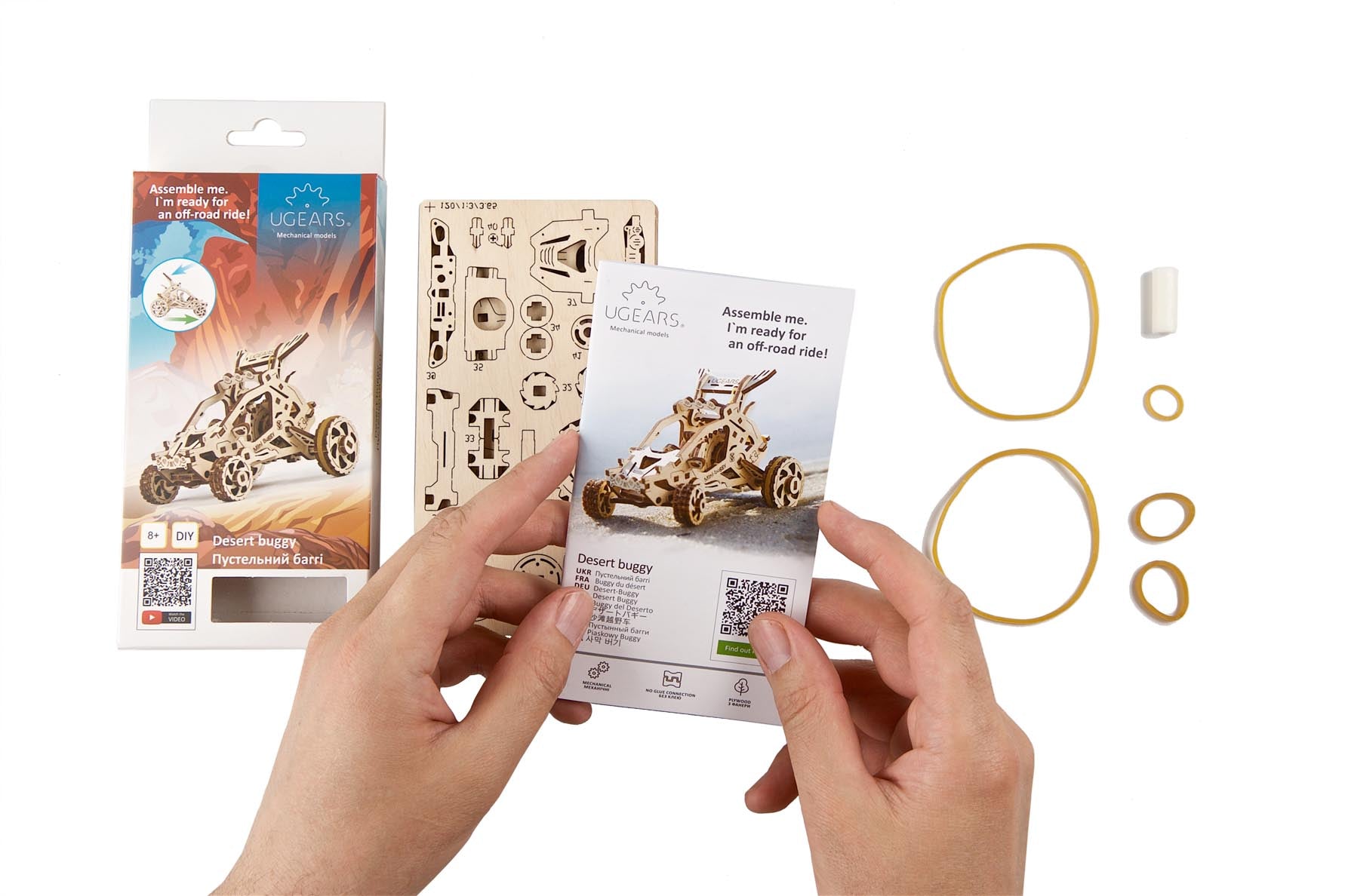UGears Desert buggy Mechanical Model