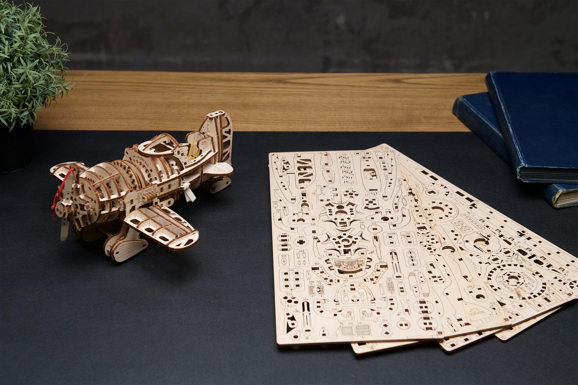 UGears Mad Hornet Airplane