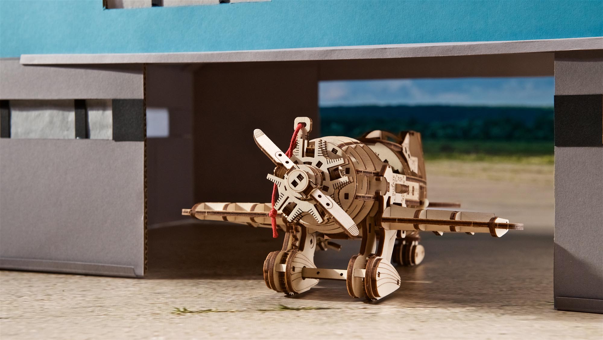 UGears Mad Hornet Airplane
