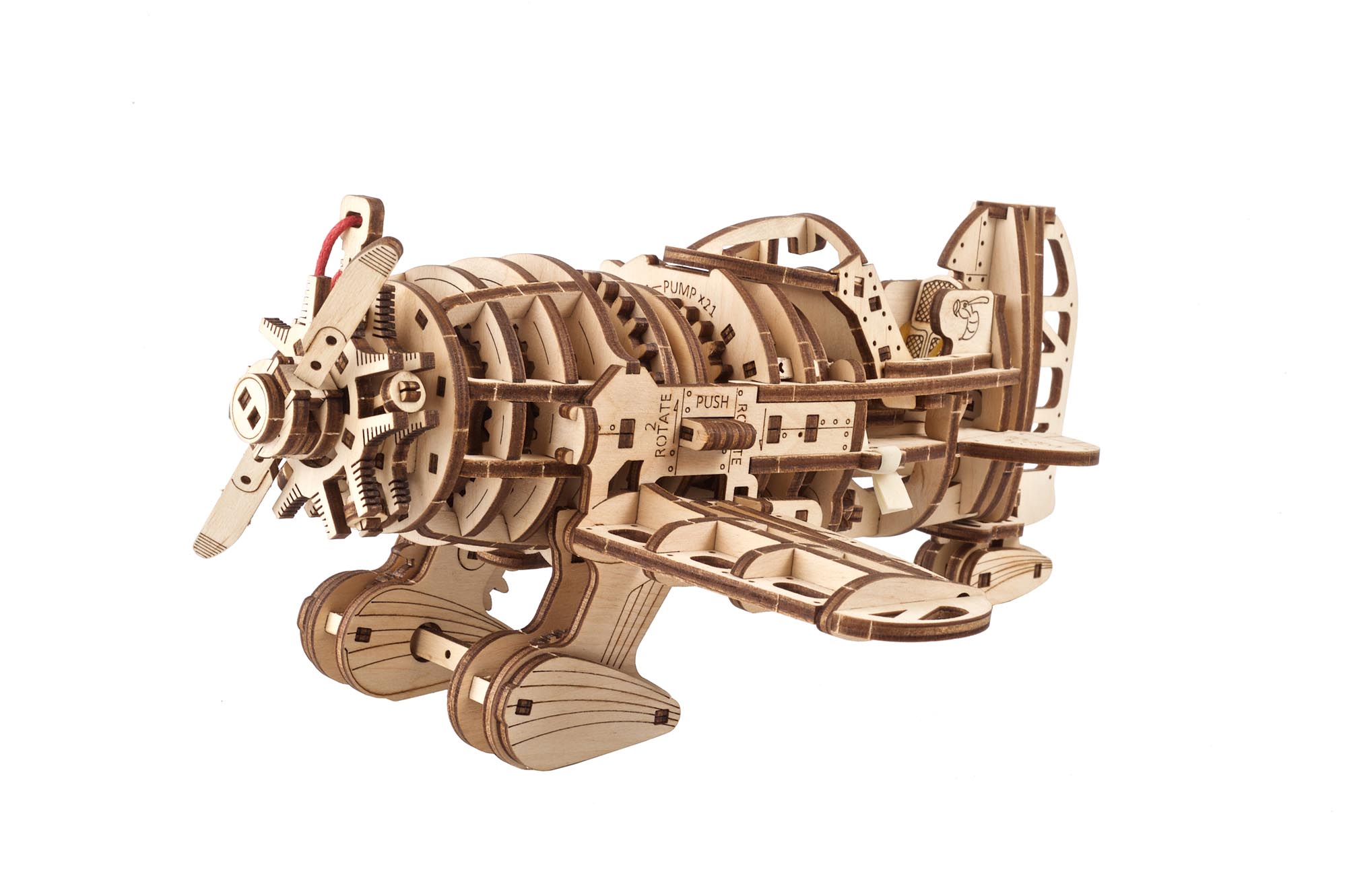 UGears Mad Hornet Airplane