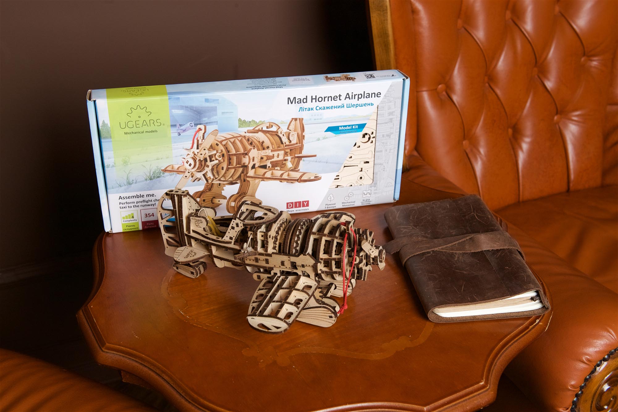 UGears Mad Hornet Airplane