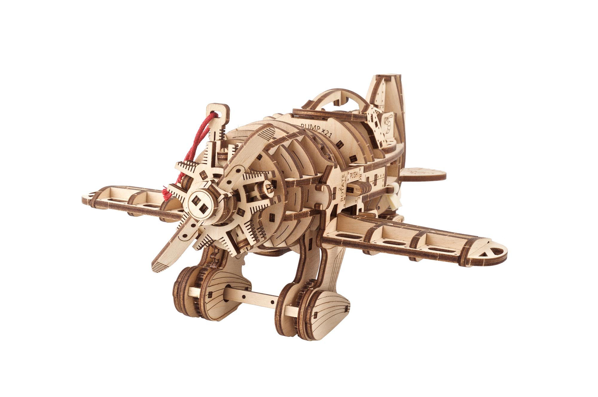 UGears Mad Hornet Airplane