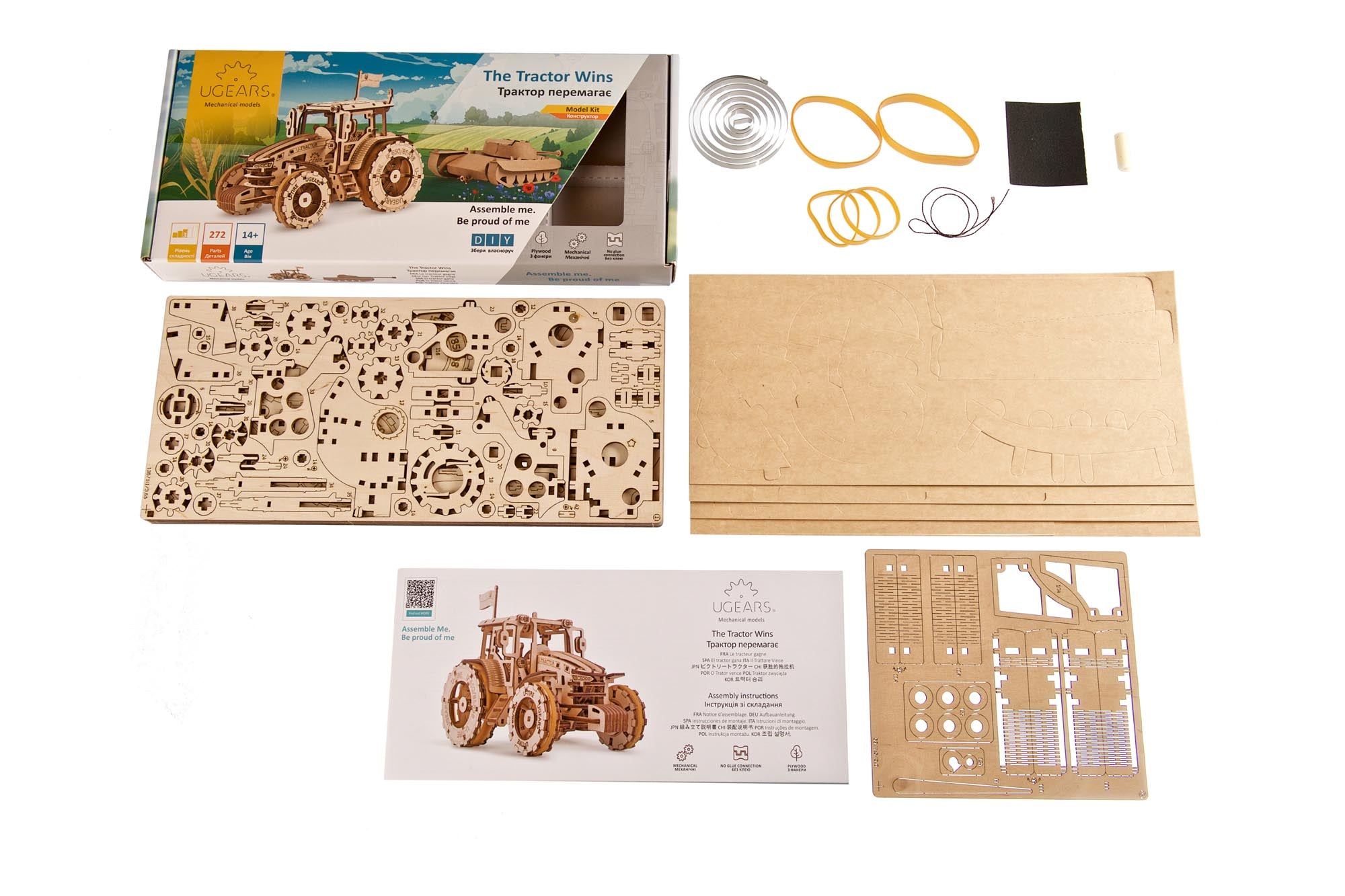 UGears Tractor wins