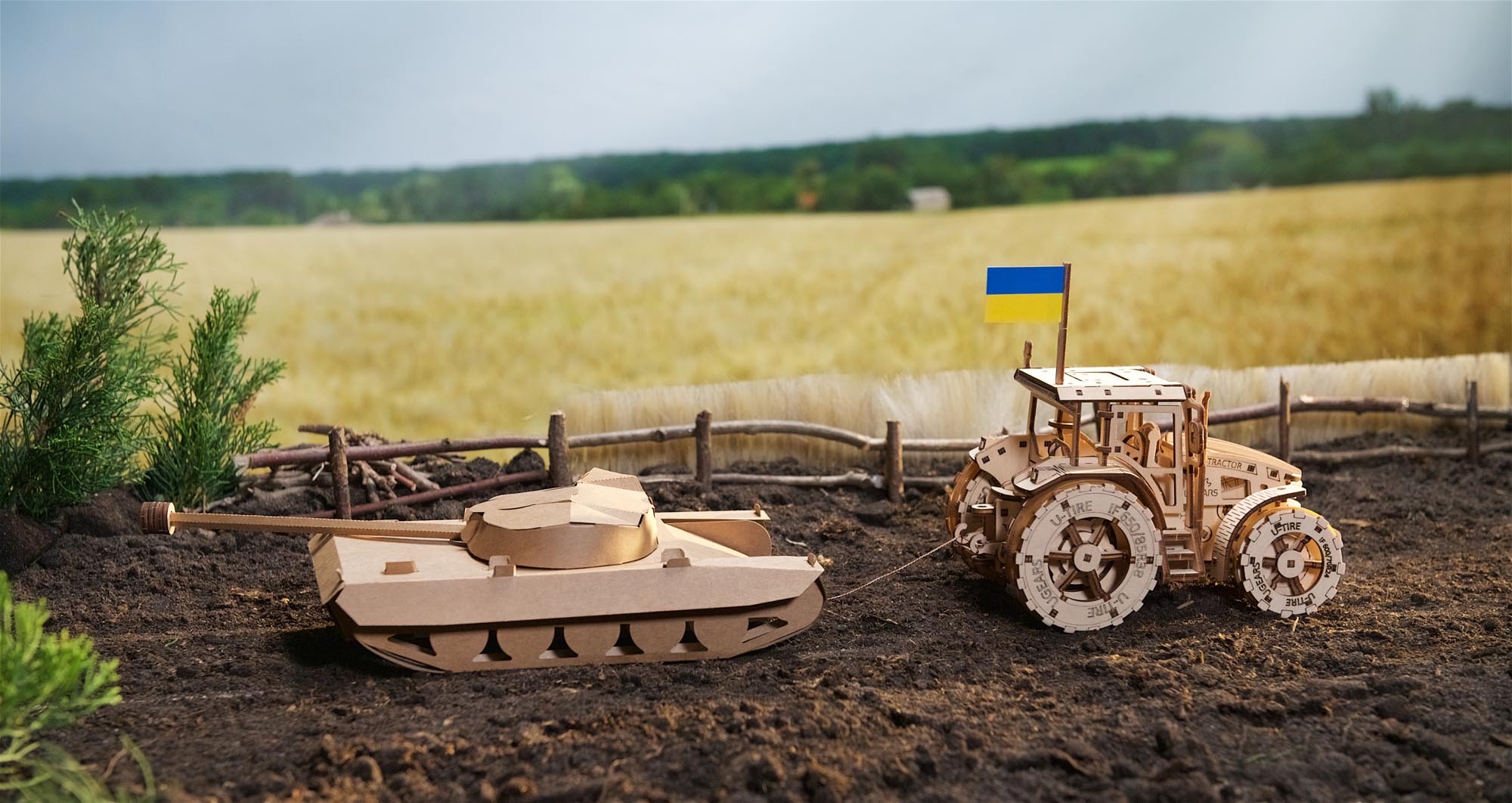 UGears Tractor wins