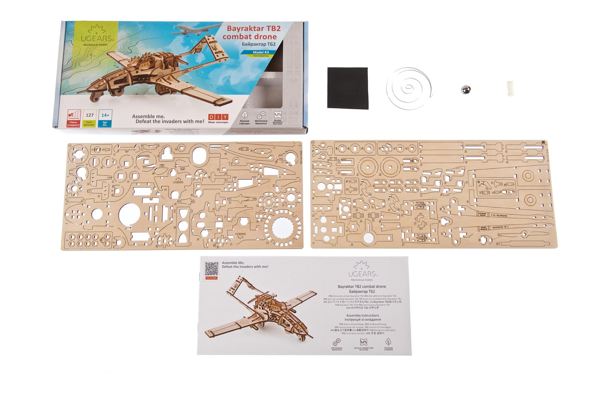 UGears Bayraktar TB2 Combat Drone