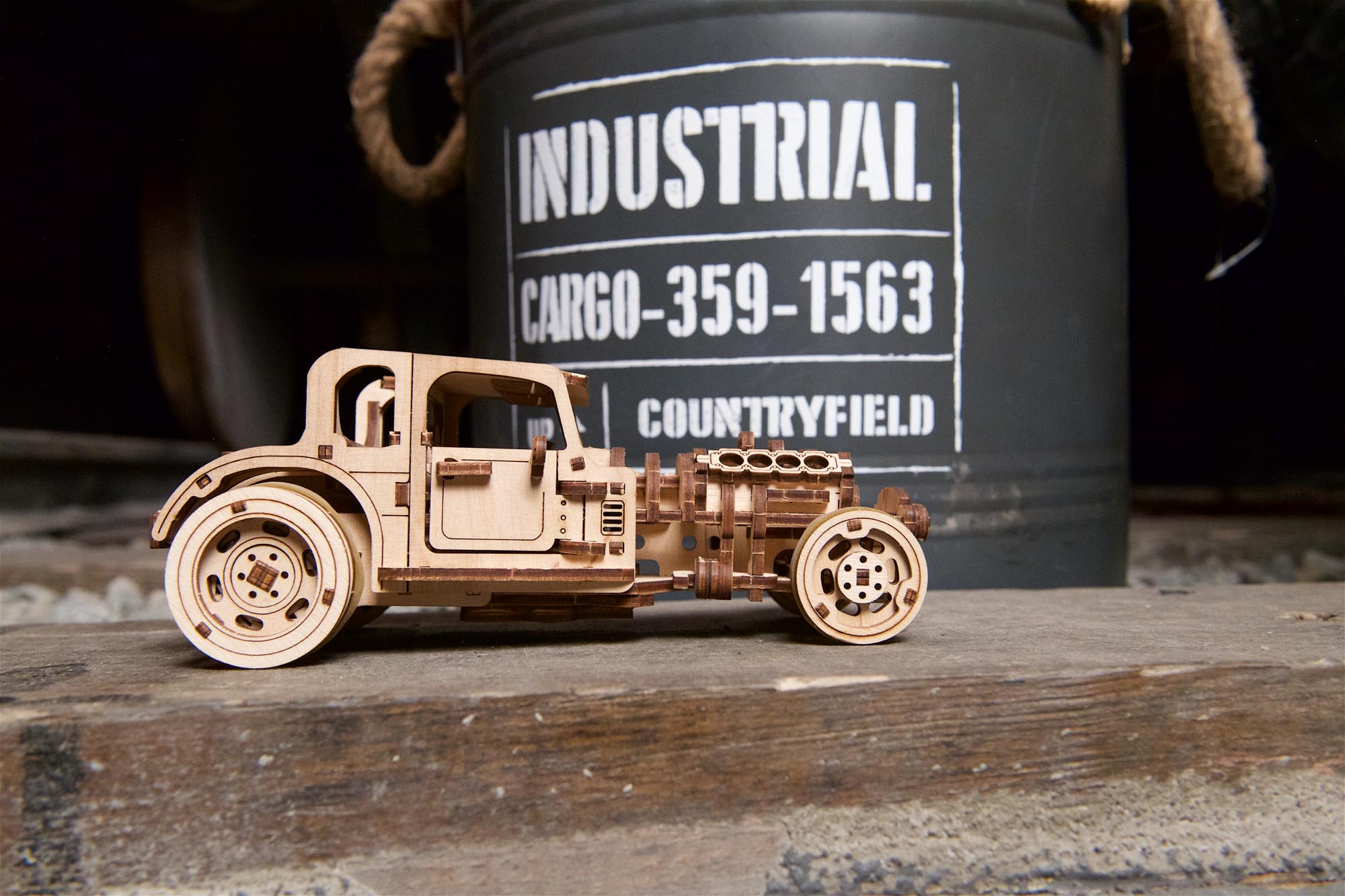UGears Mechanical Model - Hot Rod Furious Mouse