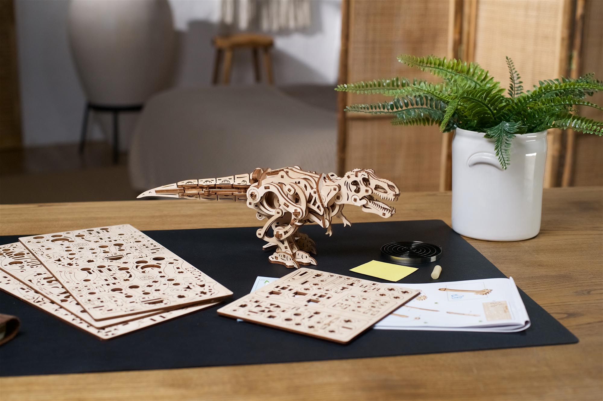 UGears Tyrannosaurus Rex Wooden Mechanical Model