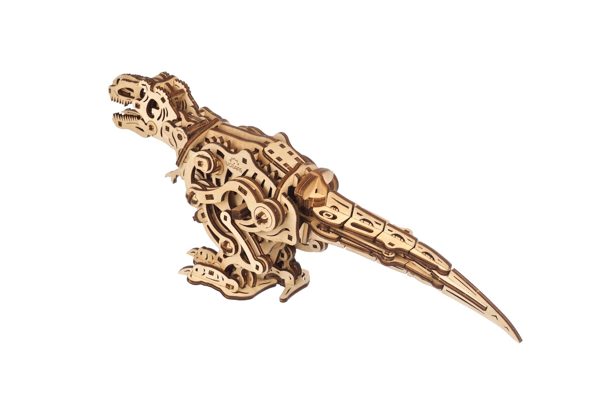 UGears Tyrannosaurus Rex Wooden Mechanical Model
