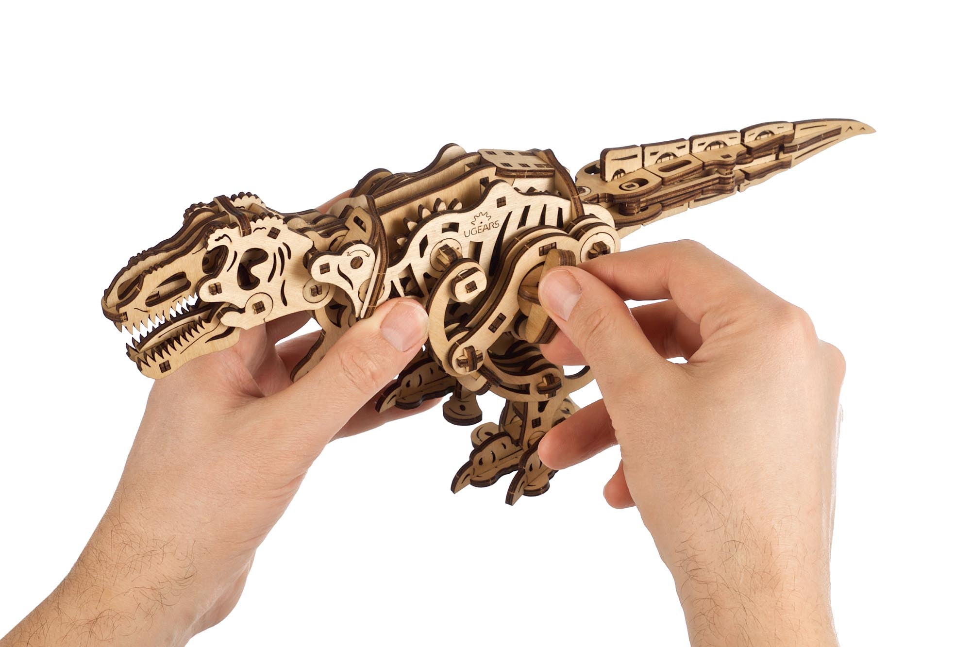 UGears Tyrannosaurus Rex Wooden Mechanical Model