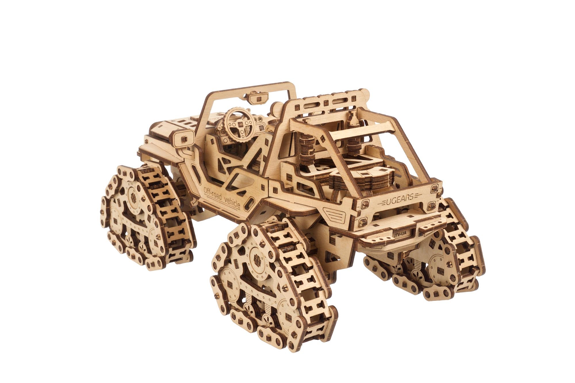 UGears Tracked Off-Road Vehicle