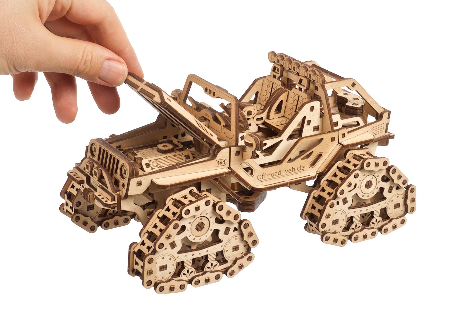 UGears Tracked Off-Road Vehicle