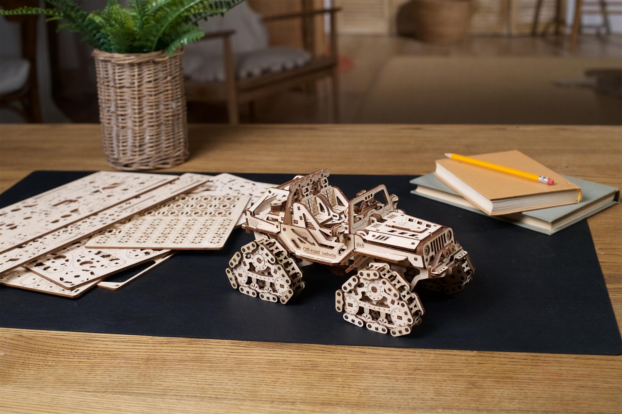 UGears Tracked Off-Road Vehicle