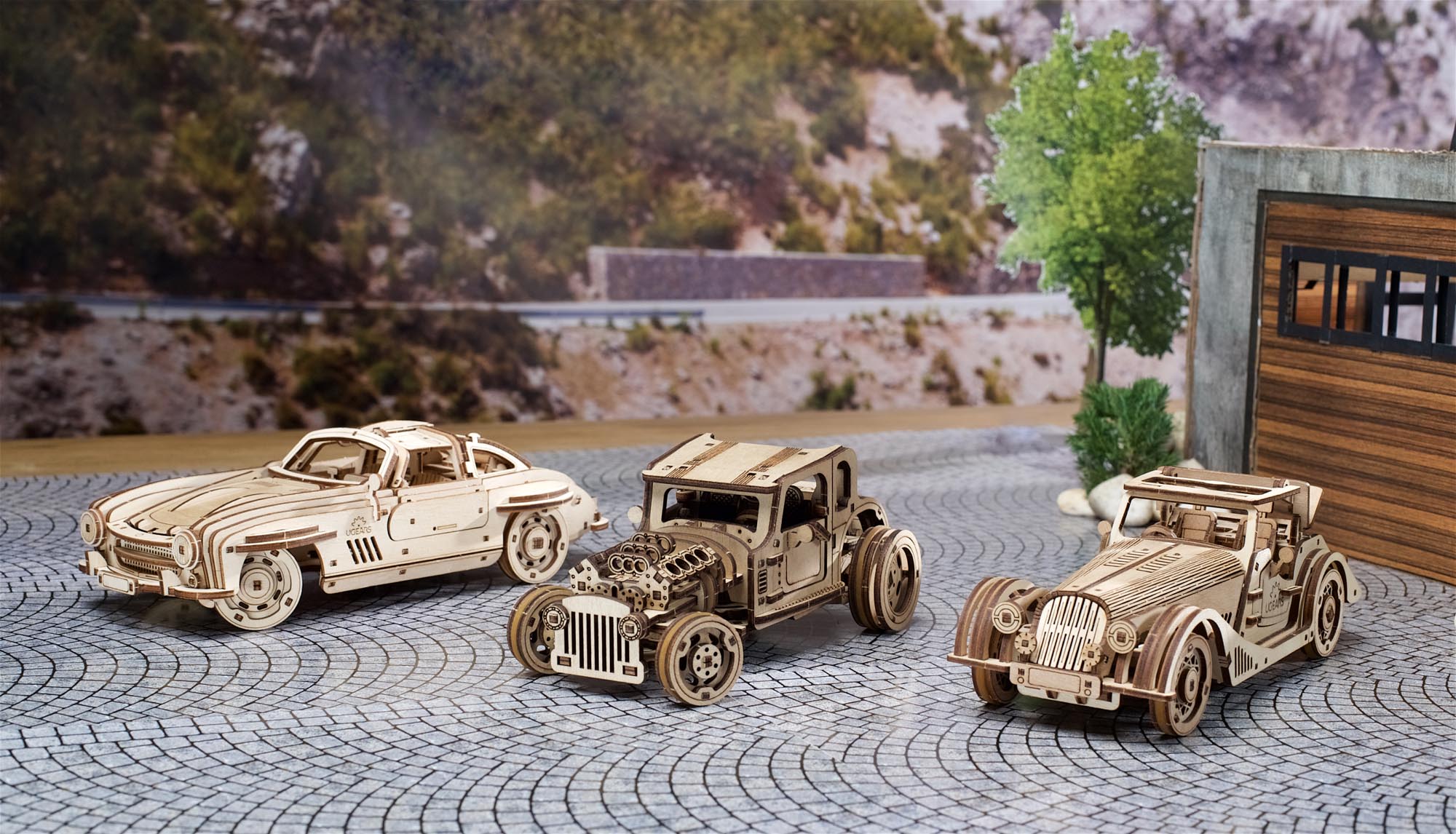UGears Winged Sports Coupe
