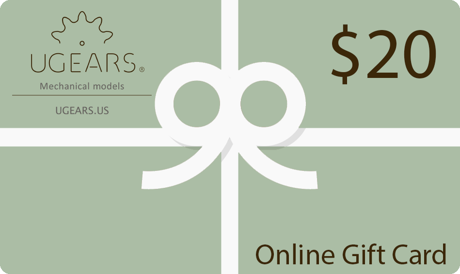 UGears US Gift Card ugears.us