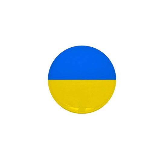 Pinback Button - Ukrainian Flag
