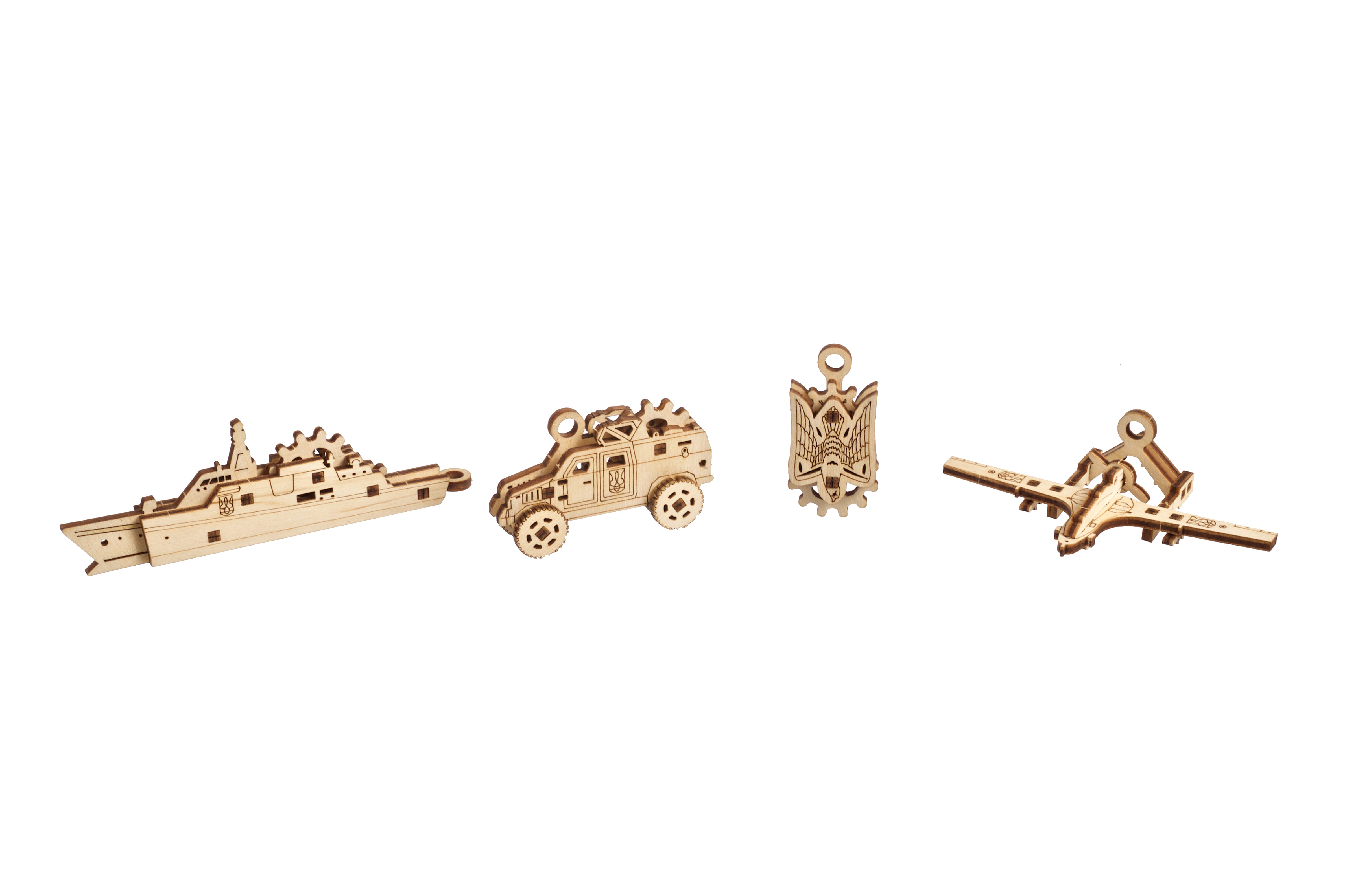 UGears U-Fidgets Invincibility - 4pcs