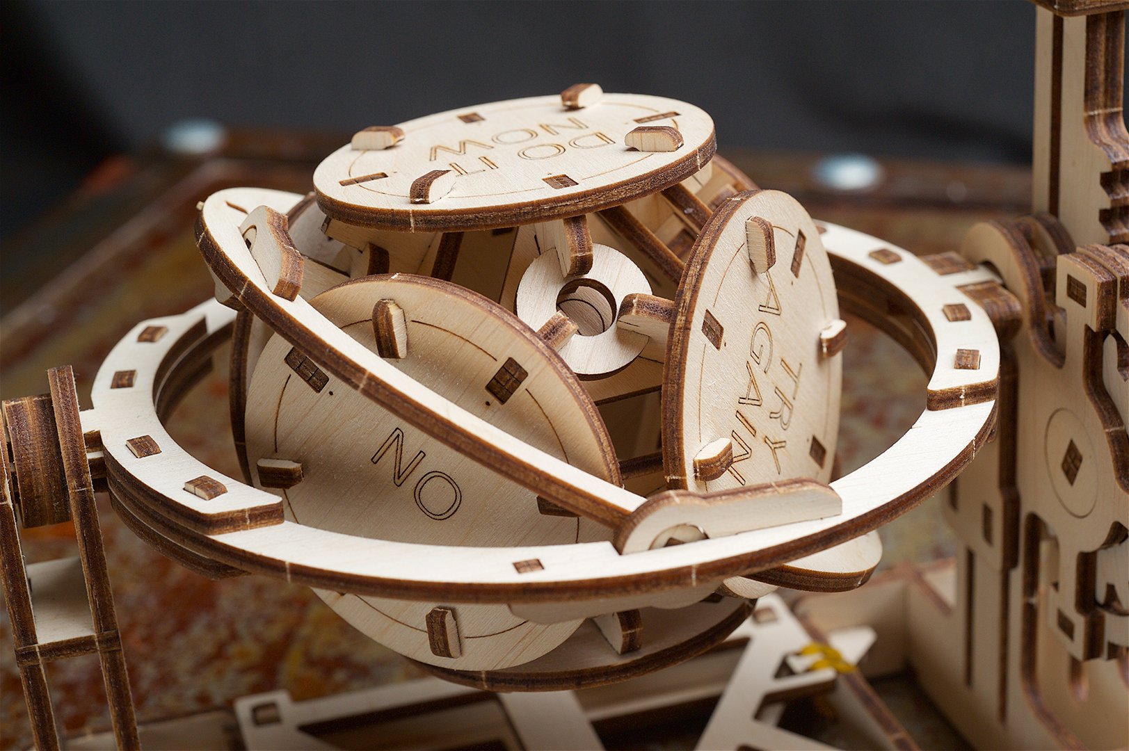 UGears STEM LAB Random Generator Mechanical Model
