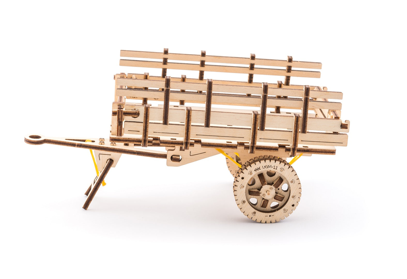 UGears Mechanical Wooden Model 3D Puzzle Kit Additions for Truck UGM-11, Tanker, Fire Ladder and Chassis