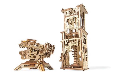 UGears Mechanical Model Archballista Tower