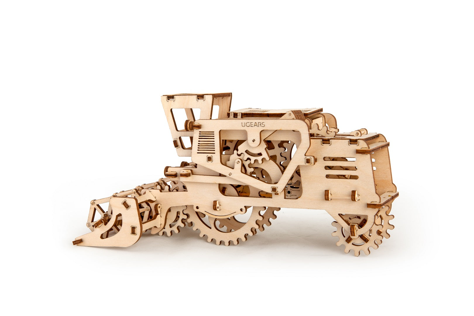 UGears Mechanical Wooden Model 3D Puzzle Kit Combine Harvester