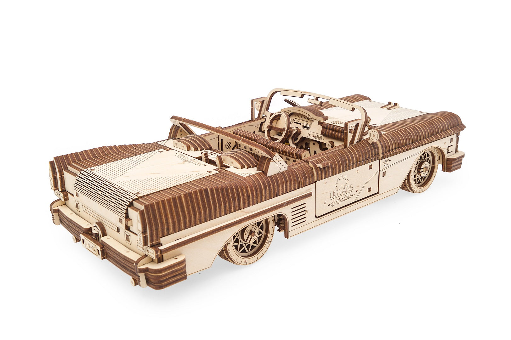 UGears Wooden Mechanical Model Dream Cabriolet VM-05