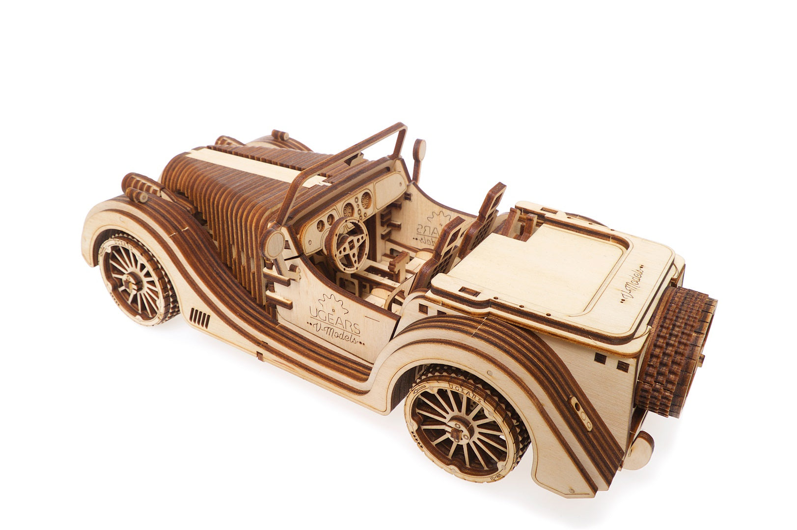 UGears Mechanical Model V-Series Roadster VM-01