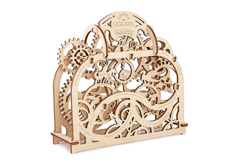 UGears Mechanical Wooden Model 3D Puzzle Kit Theater