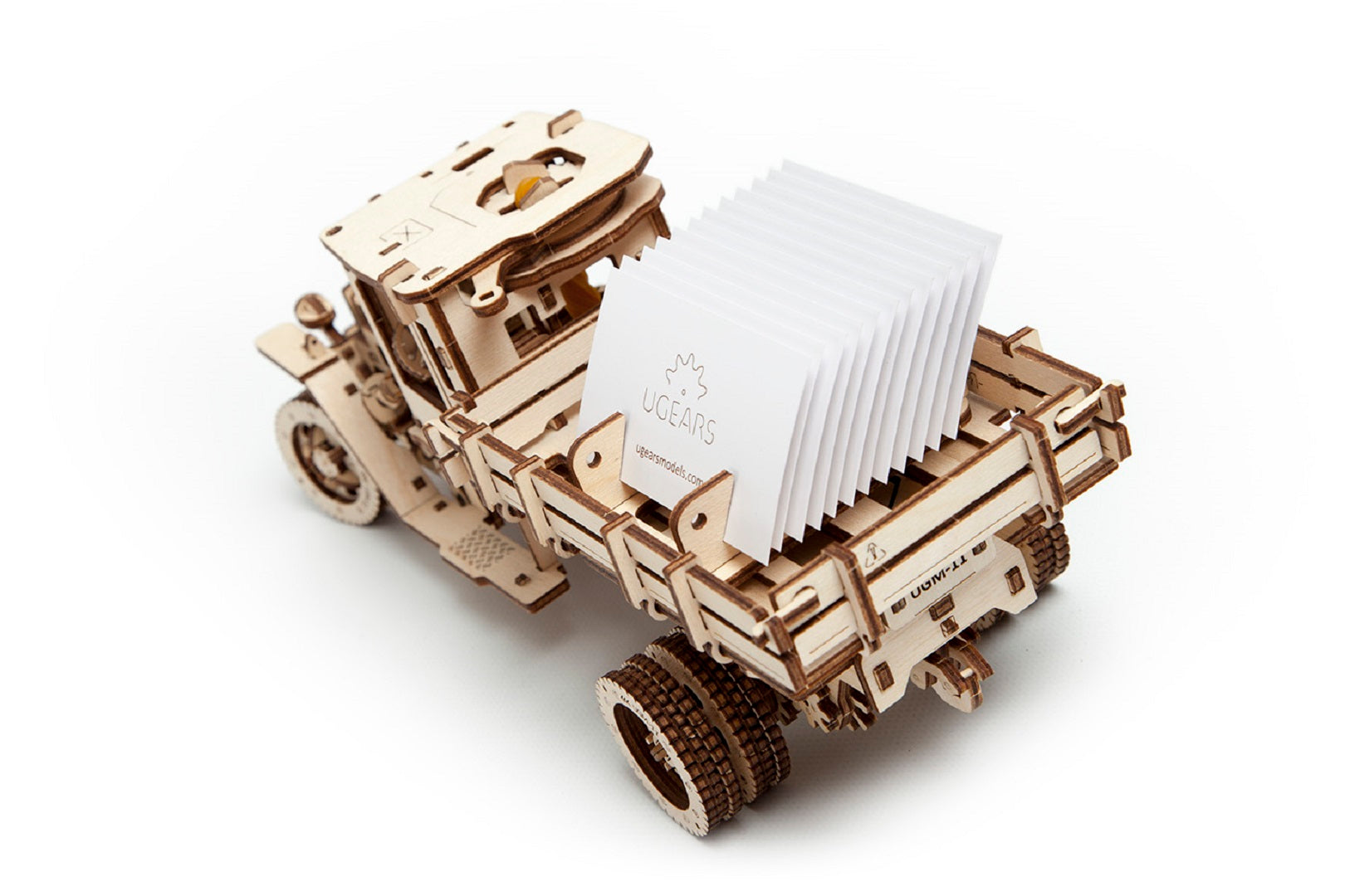 UGears Mechanical Wooden Model 3D Puzzle Kit Truck UGM-11